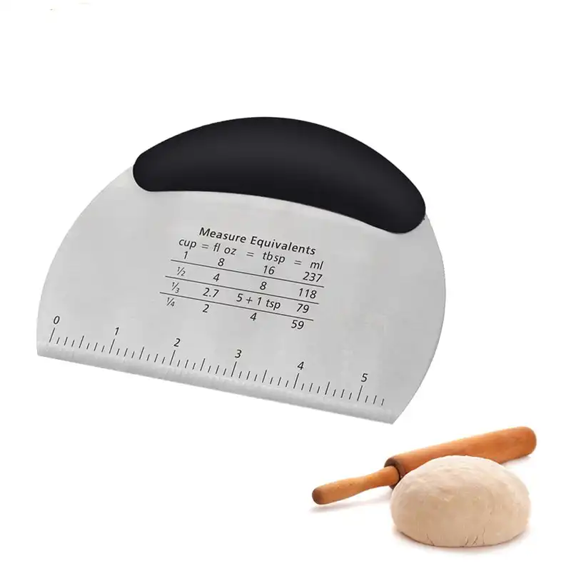 Stainless Steel Dough Cutter Scraper Knife Tool; Buy Dough cutting knife With Measurement Best Price in Sri Lanka | ido.lk