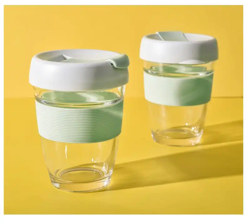Tempered Glass Travel Coffee Mug; Buy Glass Travel Coffee mug Best Price in Sri Lanka | ido.lk