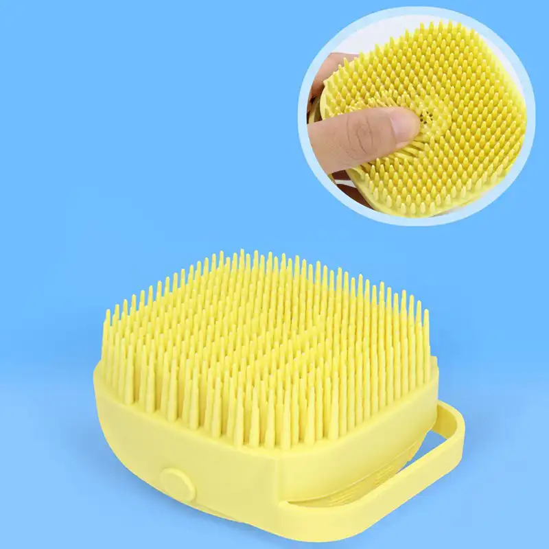 Silicone Bath Body Brush with Shampoo Dispenser; Buy bath body brush Best Price in Sri Lanka | ido.lk
