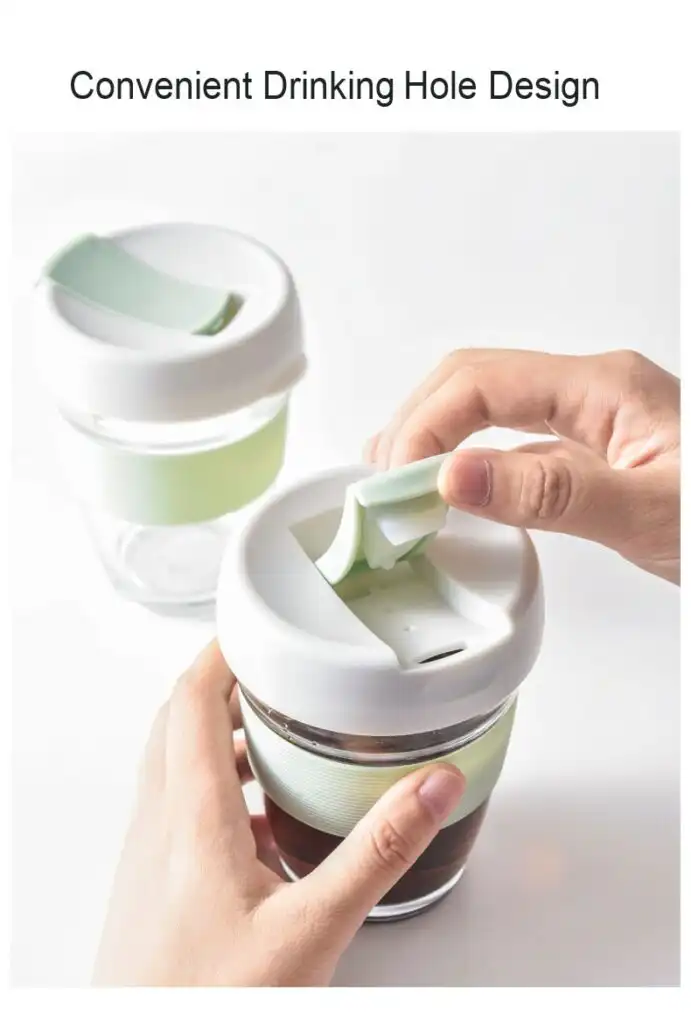 Tempered Glass Travel Coffee Mug; Buy Glass Travel Coffee mug Best Price in Sri Lanka | ido.lk