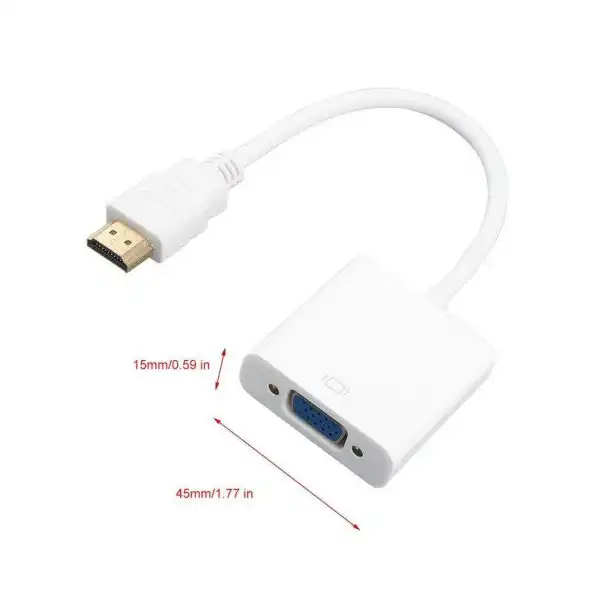 HDMI to VGA Cable Male to Female | ido.lk
