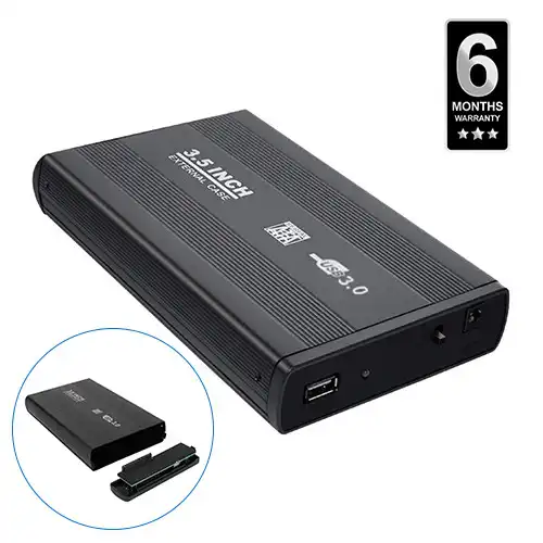 3.5inch USB 3.0 Desktop Hard Disk Enclosure @ ido.lk