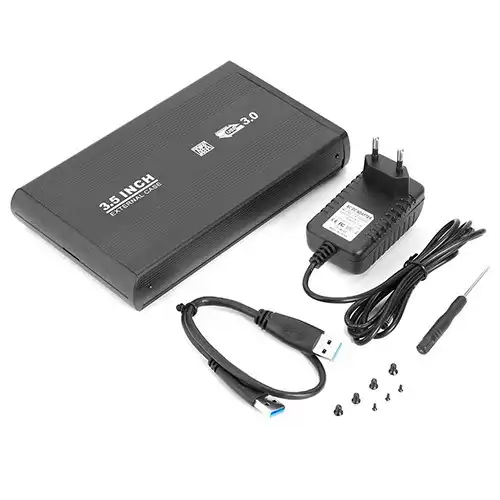 3.5inch USB 3.0 HDD Enclosure for Desktop Hard Disk Sri Lanka@ido.lk