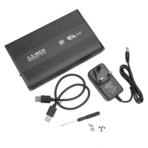 3.5inch USB 3.0 HDD Enclosure for Desktop Hard Disk@ido.lk