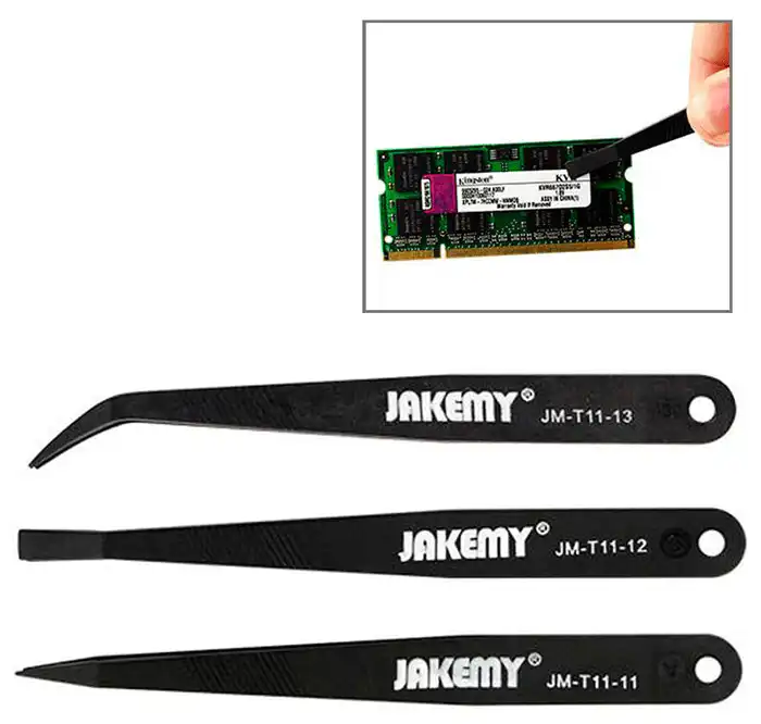 Jakemy Plastic Tweezers JM-T11; Buy Jakemy Plastic Tweezers JM-T11 3 in 1 Mobile Repair Tool Set Best Price in Sri Lanka | ido.lk