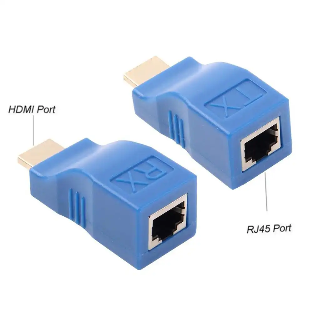 30M HDMI Extender: Buy HDMI to RJ45 Network Cable Converter Best Price in Sri Lanka for Online Shopping | ido.lk