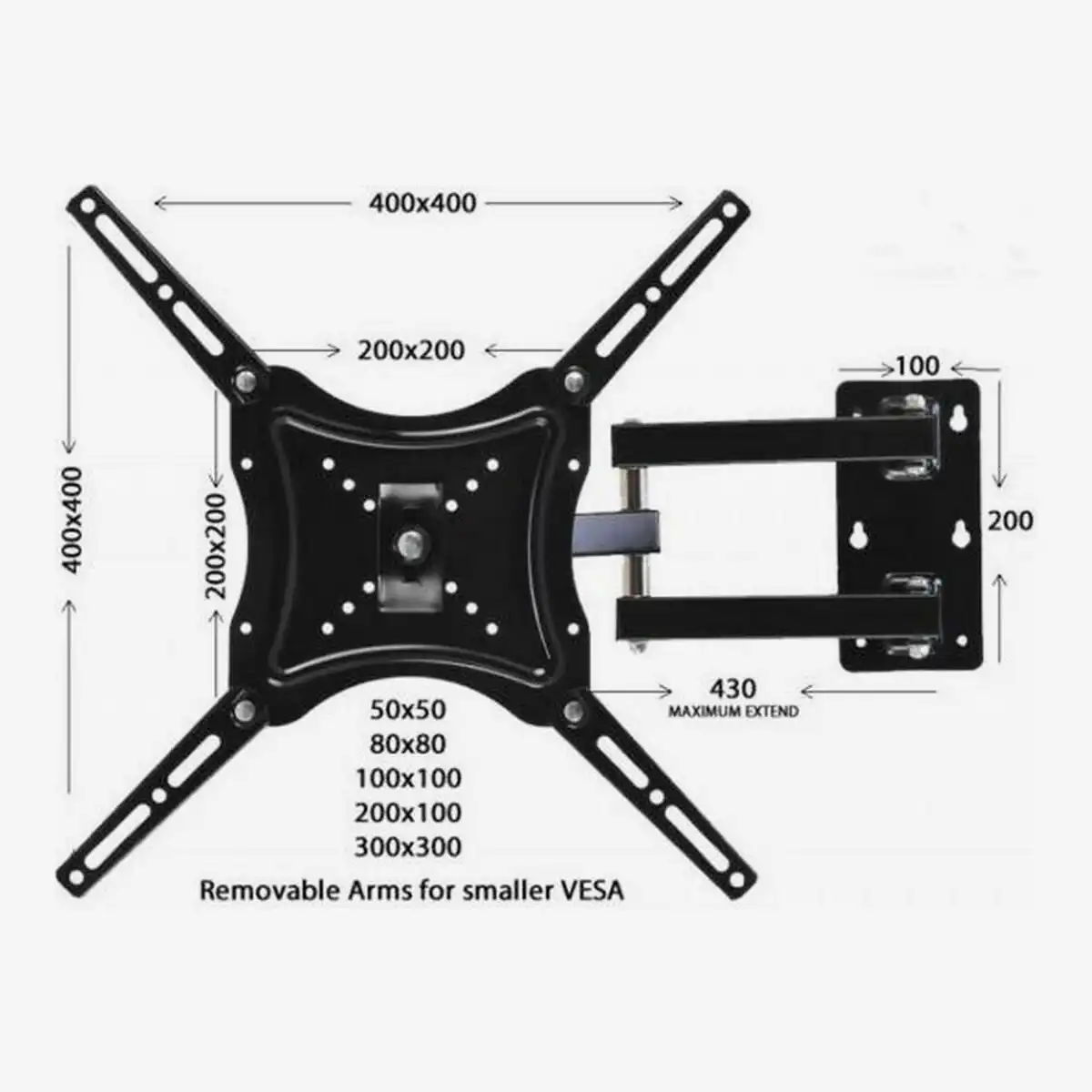 14"-55" Adjustable TV Wall Mount: Best Price in Sri Lanka for Online Shopping | ido.lk
