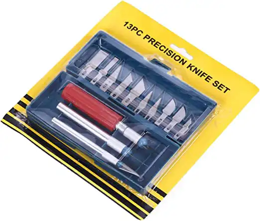 13PC Precision Knife Set: Professional Craft Knives Set Best Price in Sri Lanka for online shopping | ido.lk