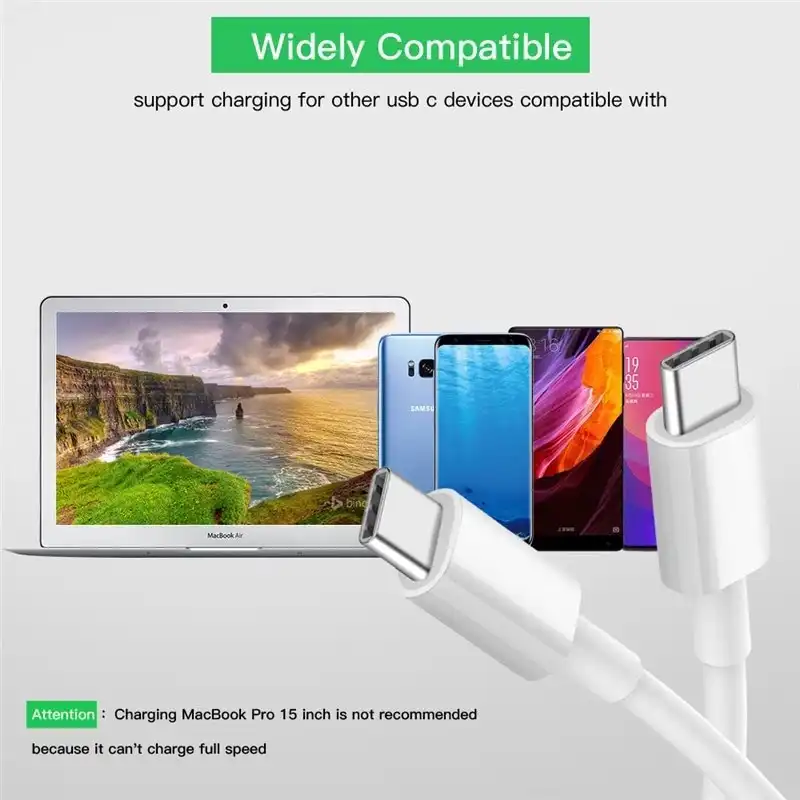 USB C to USB C Fast Charging Cable: Buy USB C to USB C Charging and Data Transfer Cable Best Price in Sri Lanka | ido.lk