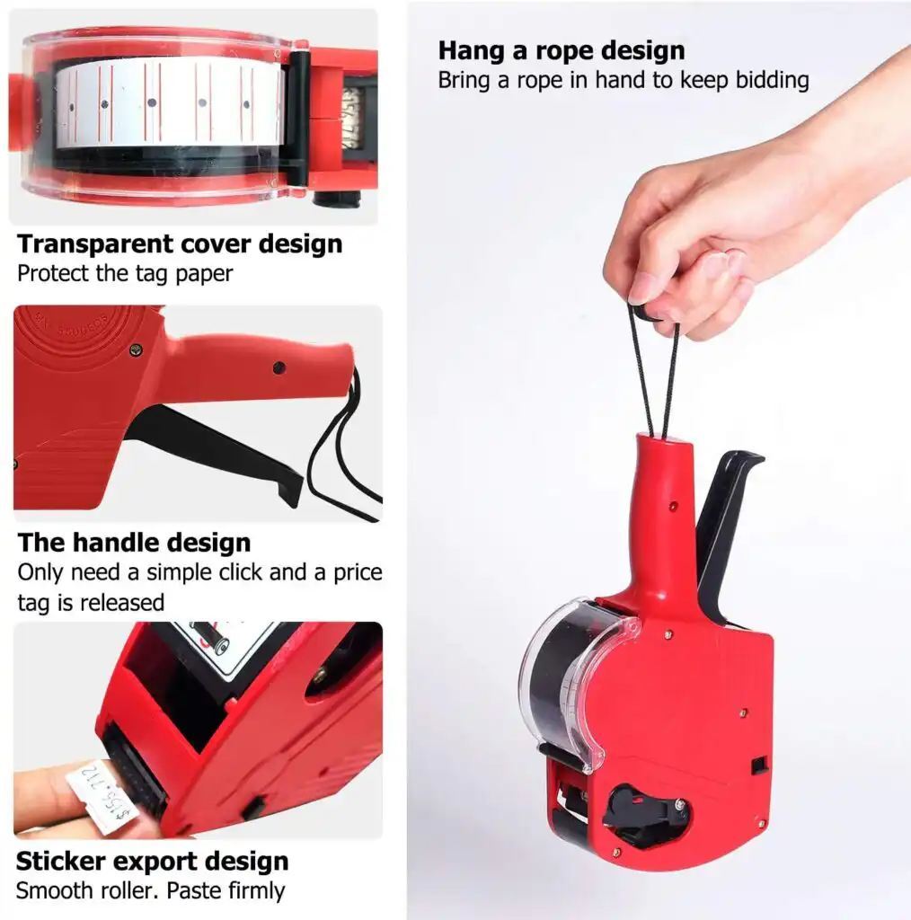 Portable Handheld Price Label Machine : Buy Pricing Labeler Gun Best Price in Sri Lanka | ido.lk