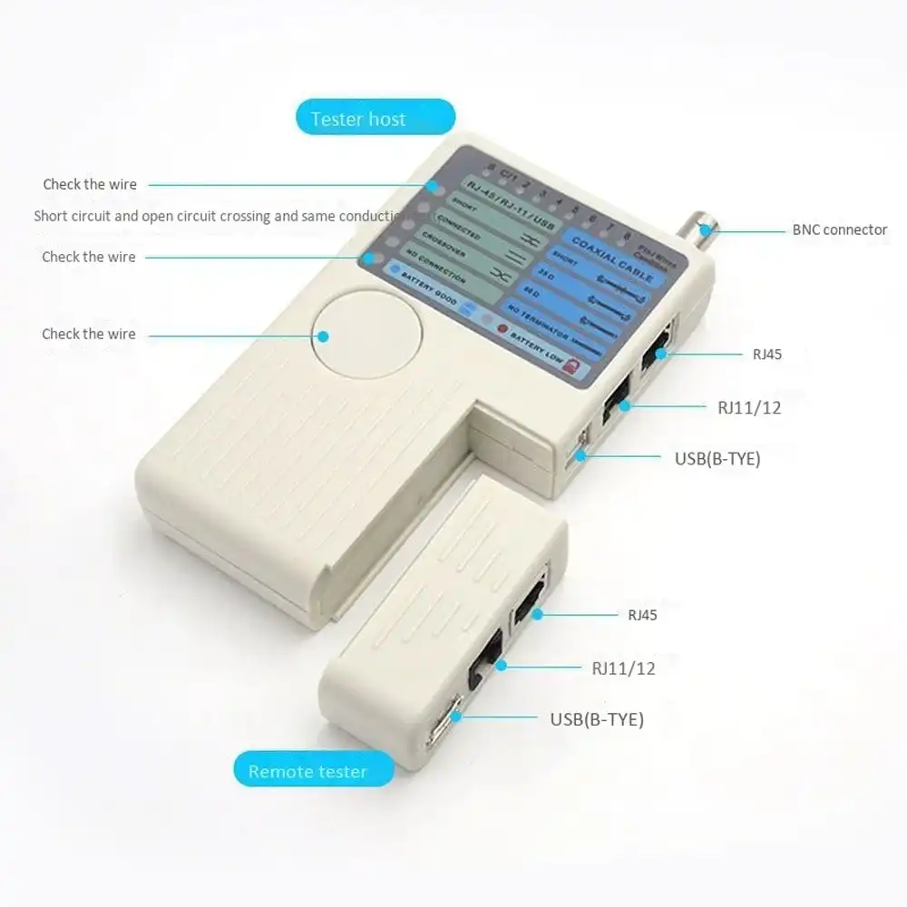 RJ45 LAN Network Cable Tester; Buy Network Cable testers Best Price in Sri Lanka Online or Instore | ido.lk