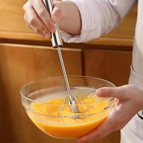 Stainless Steel Manual Hand Egg Beater @ ido.lk