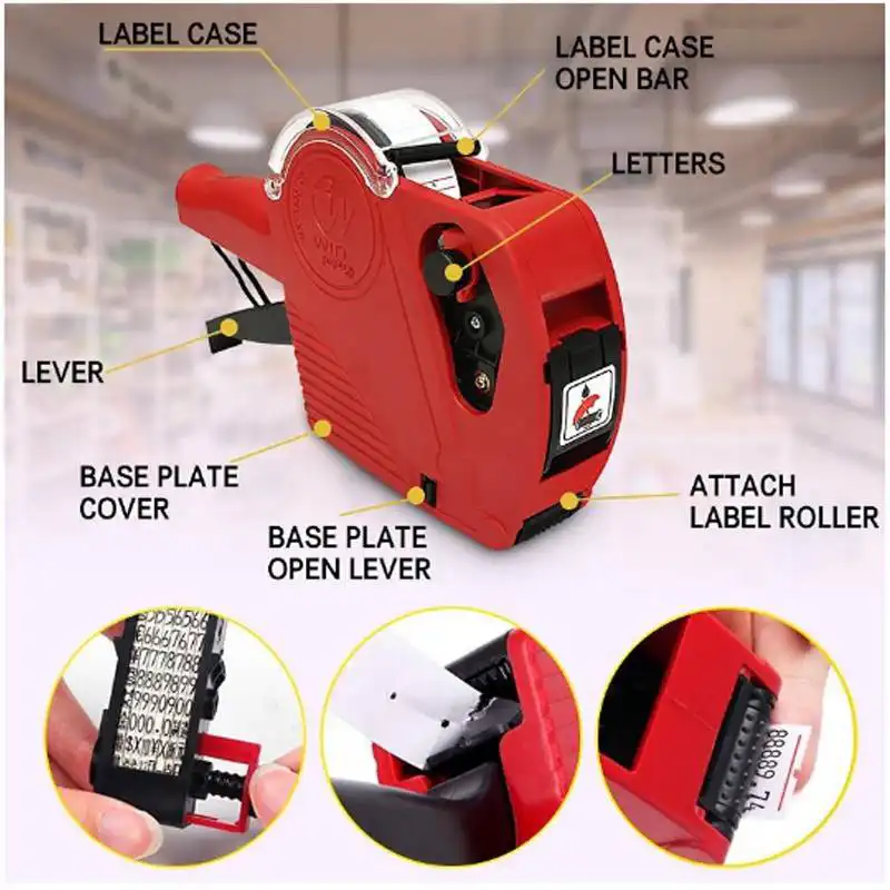 Portable Handheld Price Label Machine : Buy Pricing Labeler Gun Best Price in Sri Lanka | ido.lk