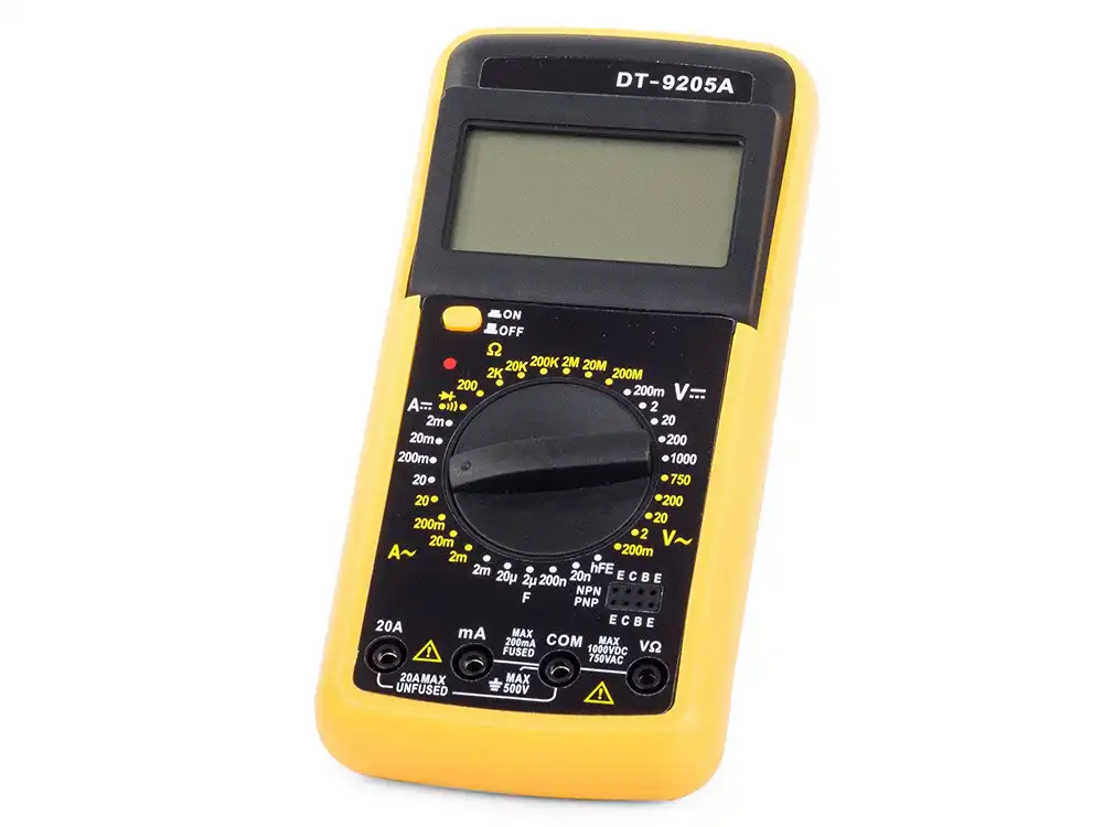 Digital Multimeter DT9205A: Buy Digital Multimeter True RMS Voltmeter Transistor Tester Best Price in Sri Lanka