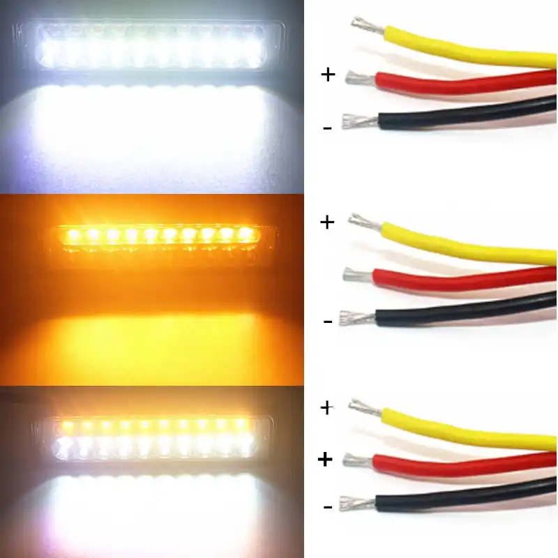 12V LED Light Bar Yellow White Warning Led Lights for Car in Sri Lanka: Buy Car LED Lights Best Price in Sri Lanka | ido.lk