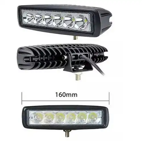18W LED Work Light Bar Fog Lamp For Off Road SUV Car - Image 2
