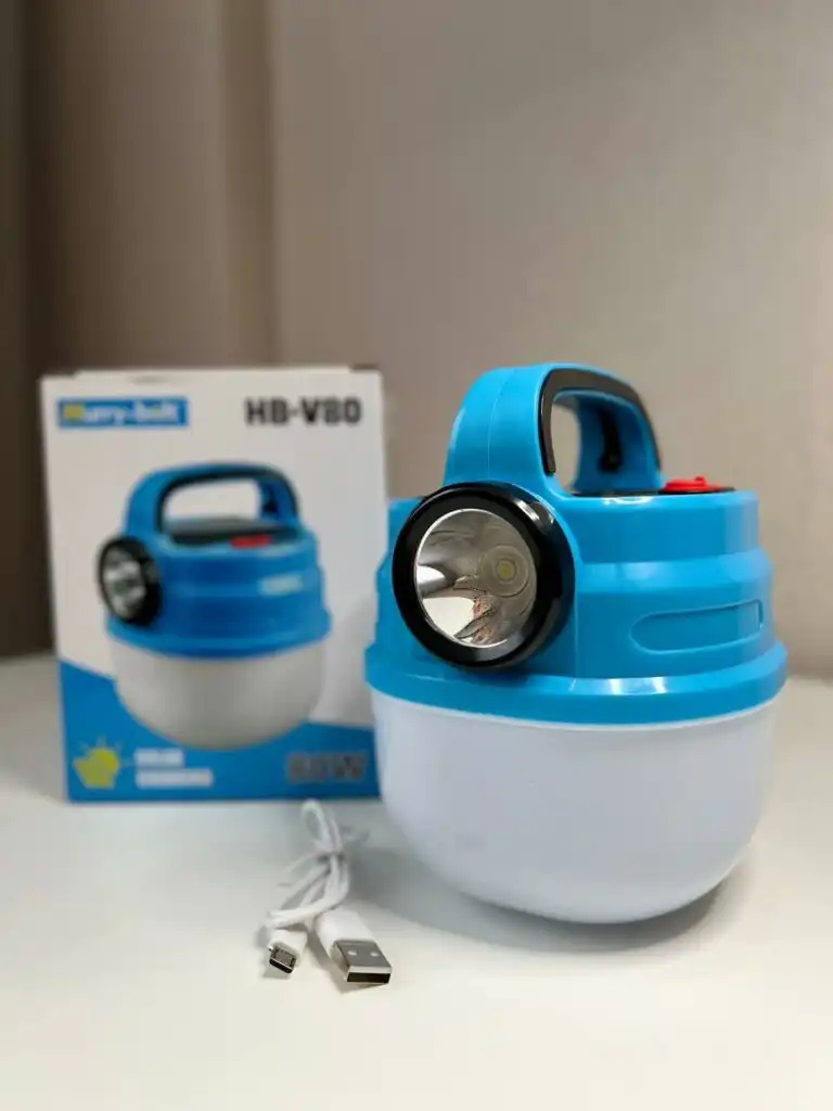 Solar Rechargeable Light Torch; Buy Hurry bolt HB-V80 Solar Charging Light Best Price in Sri Lanka | ido.lk