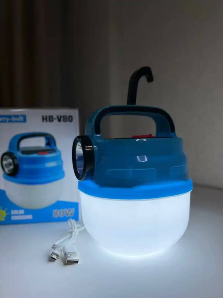 Solar Rechargeable Light Torch; Buy Hurry bolt HB-V80 Solar Charging Light Best Price in Sri Lanka | ido.lk