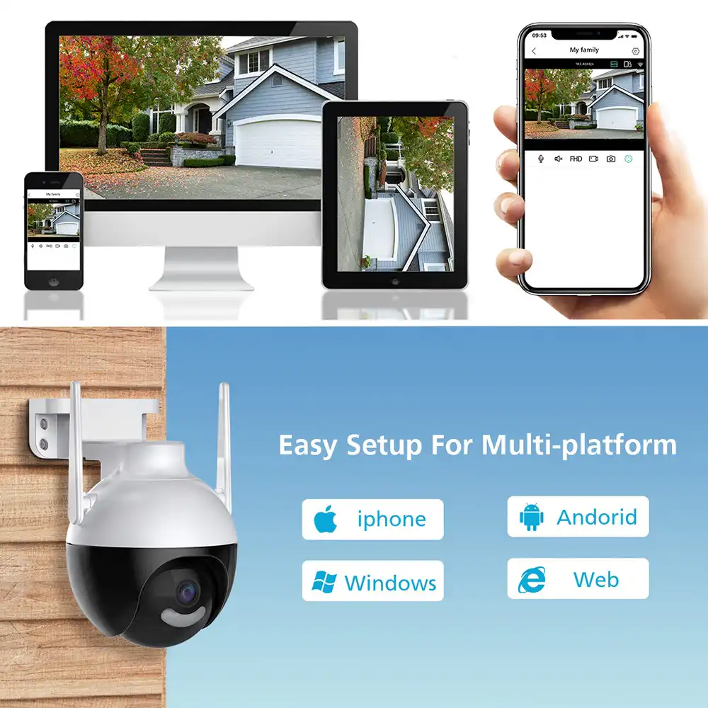 4MP PTZ Wifi IP Camera in Sri Lanka ido.lk