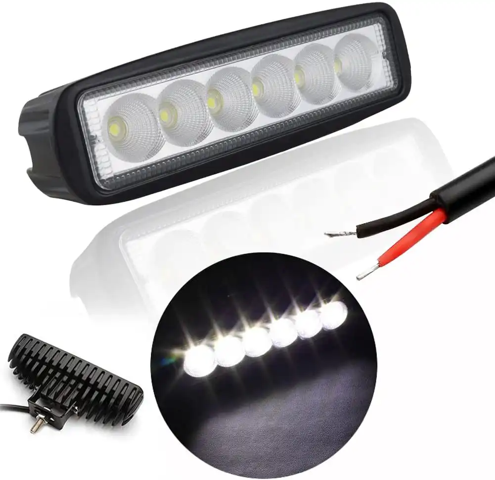 18W LED Work Light Bar: Buy Car LED Light bar and Light Accessories Best Price in Sri Lanka | ido.lk