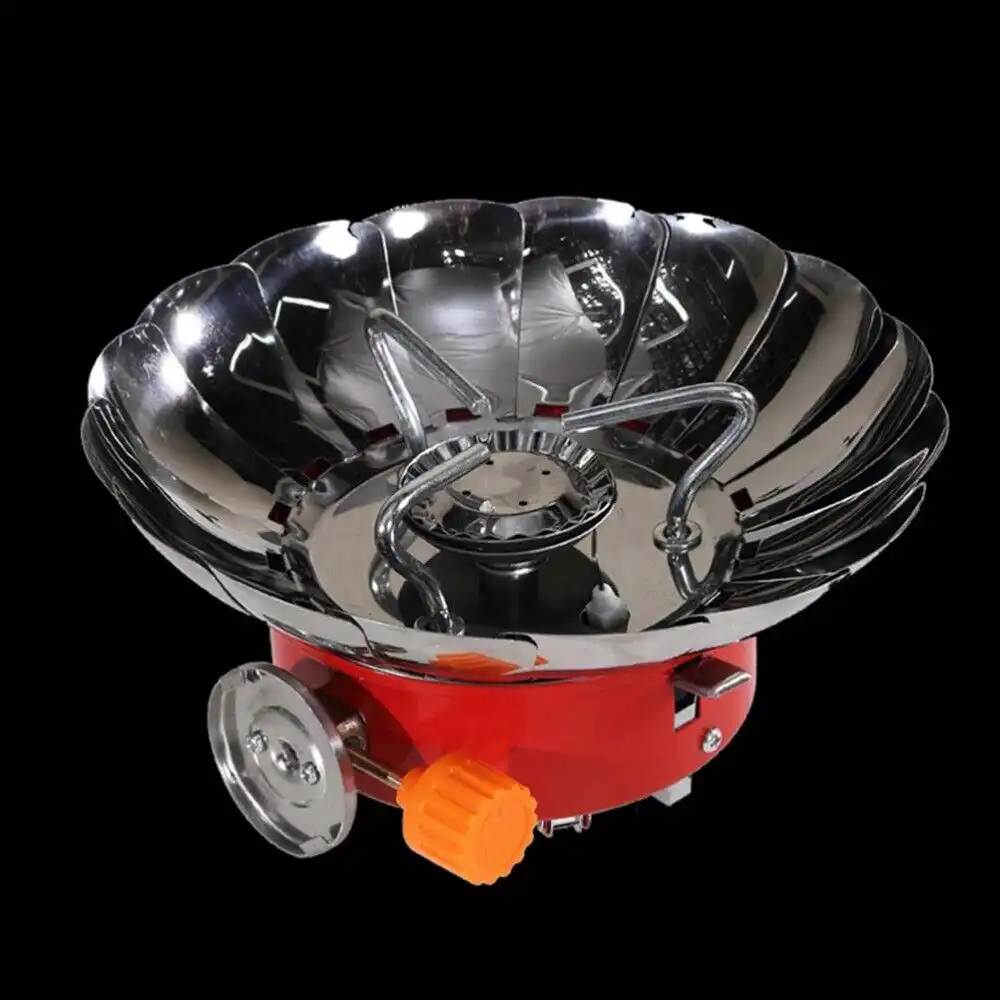 Windproof Camping Gas Stove: Buy Portable Outdoor Backpacking Camping Stove Foldable Camp Stove Burner | ido.lk