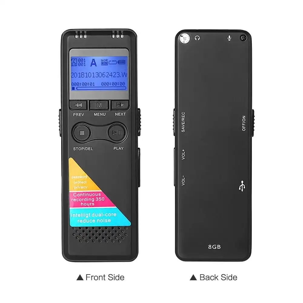 Professional Digital Voice Recorder: Buy Rechargeable long time Audio Recorder MP3 Player Voice Control Digital Voice Recorder for Meetings Best Price in Sri Lanka | ido.lk