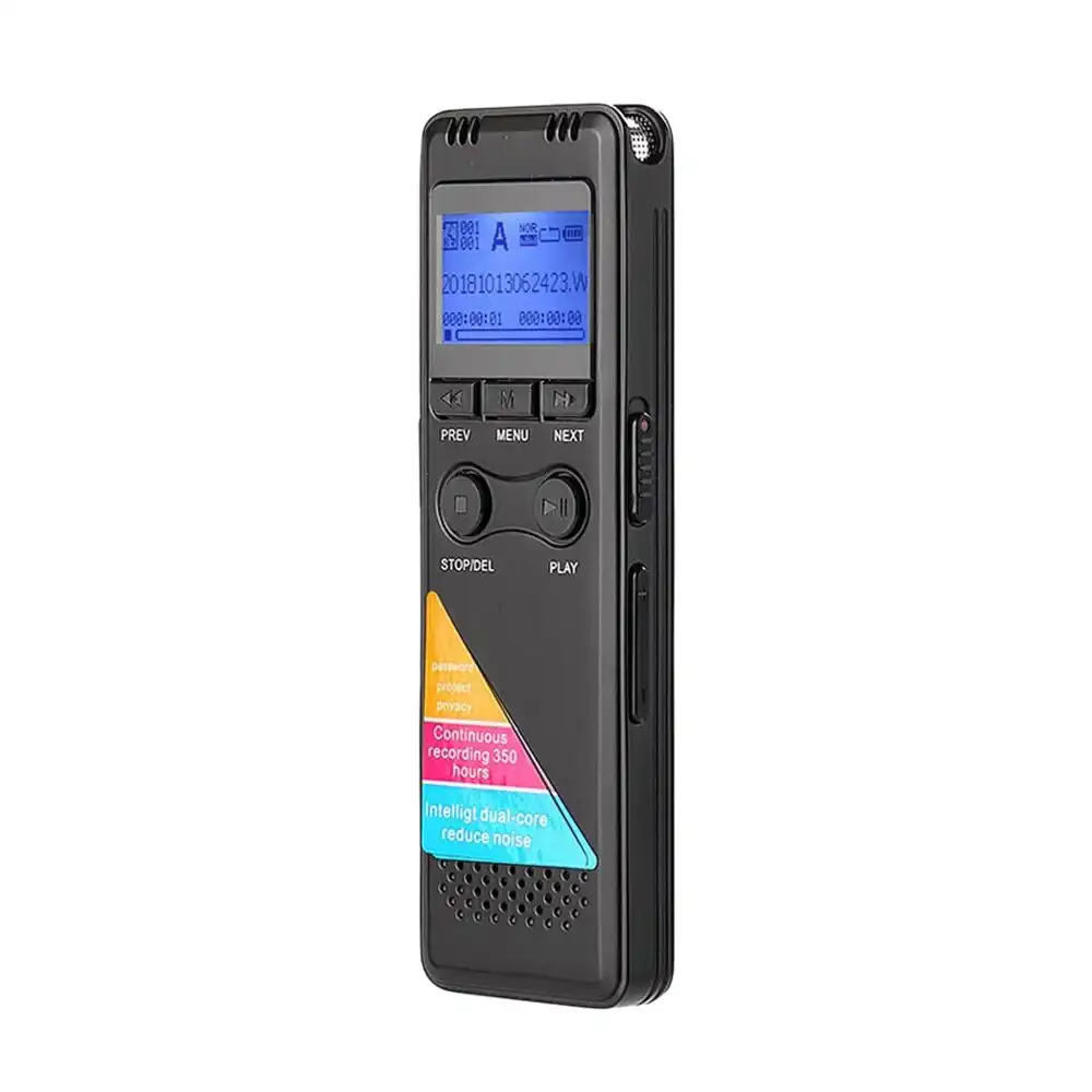 Professional Digital Voice Recorder: Buy Rechargeable long time Audio Recorder MP3 Player Voice Control Digital Voice Recorder for Meetings Best Price in Sri Lanka | ido.lk