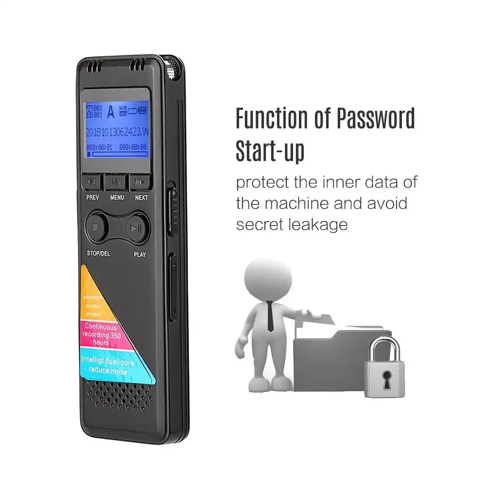Professional Digital Voice Recorder: Buy Rechargeable long time Audio Recorder MP3 Player Voice Control Digital Voice Recorder for Meetings Best Price in Sri Lanka | ido.lk