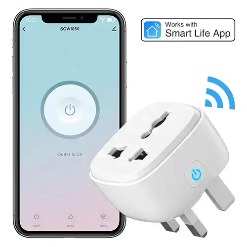 LDNIO WiFi Smart Power Plug Wall Socket SCW1050 @ ido.lk