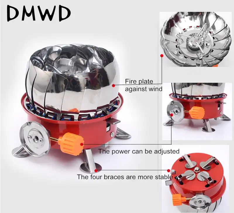 Windproof Camping Gas Stove: Buy Portable Outdoor Backpacking Camping Stove Foldable Camp Stove Burner | ido.lk