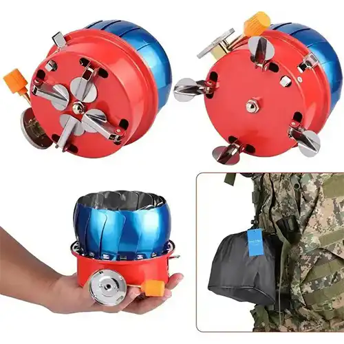 Windproof Camping Gas Stove Moonhill CS-102@ ido.lk