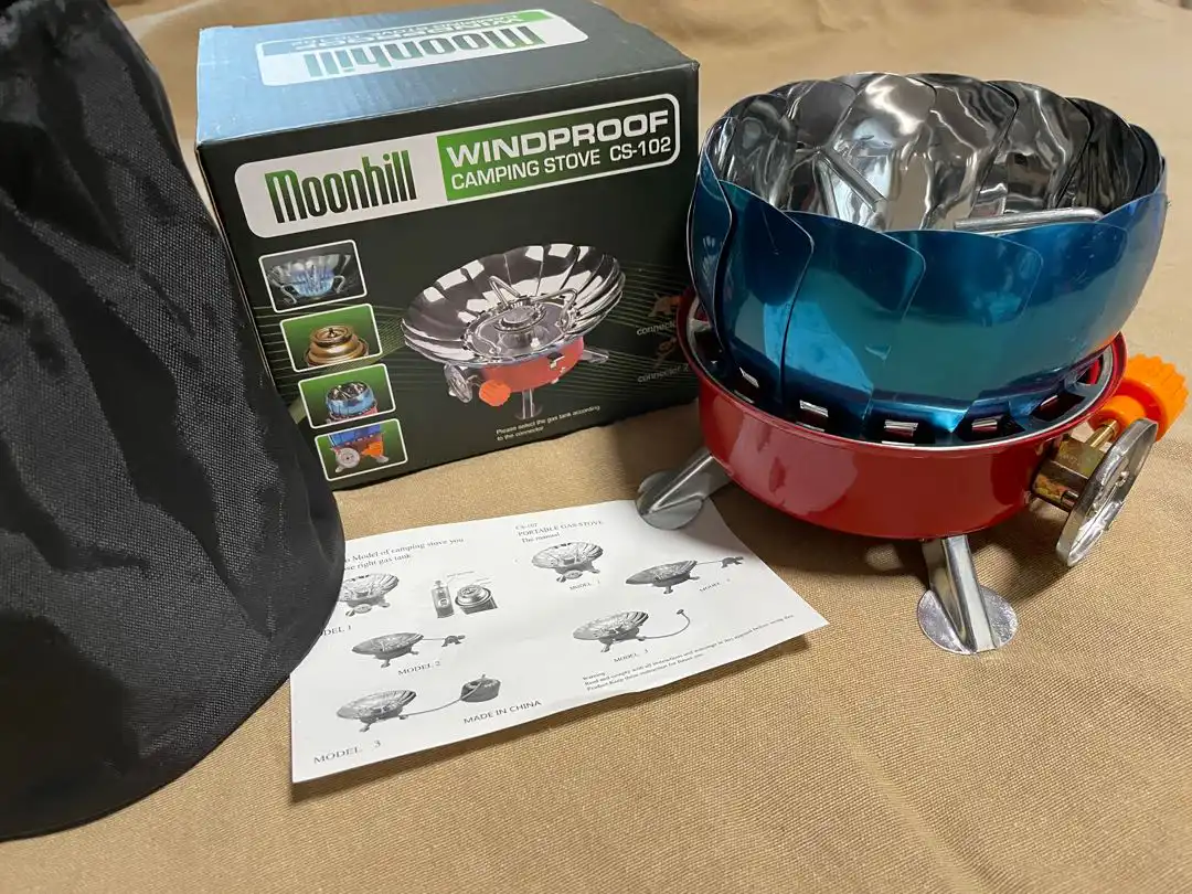 Windproof Camping Gas Stove: Buy Portable Outdoor Backpacking Camping Stove Foldable Camp Stove Burner | ido.lk