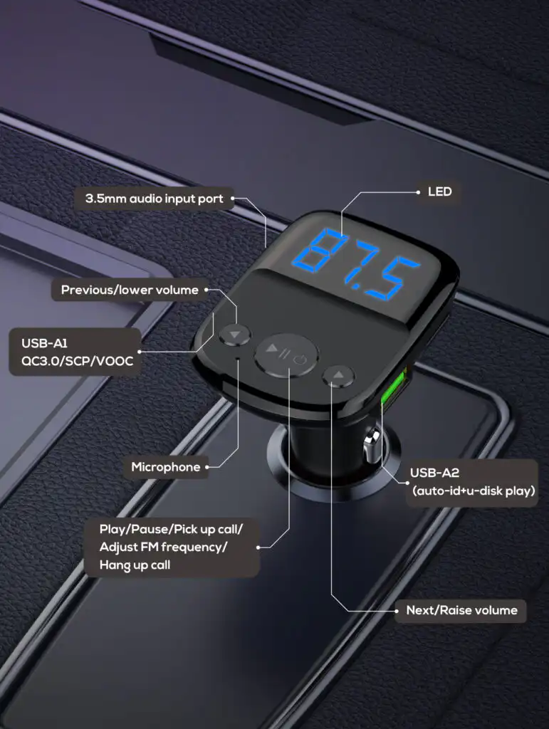 LDNIO 25W Fast charging Car charger: Buy LDNIO Car Bluetooth Fm Transmitter Best Price in Sri Lanka | ido.lk