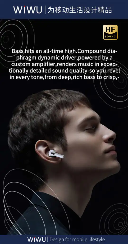 Wiwu Airbuds SE 3rd Generation Bluetooth Earphone: Buy Wireless Earbuds Best Price in Sri lanka | ido.lk
