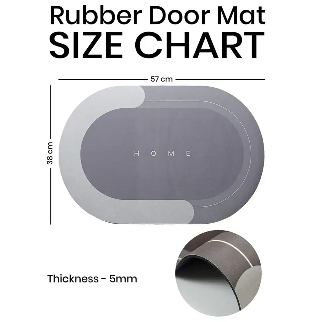 Water Absorbent Bathroom Mat Non Slip Entrance Doormat: Buy Waterproof Bath Mat Best Price in Sri Lanka | ido.lk