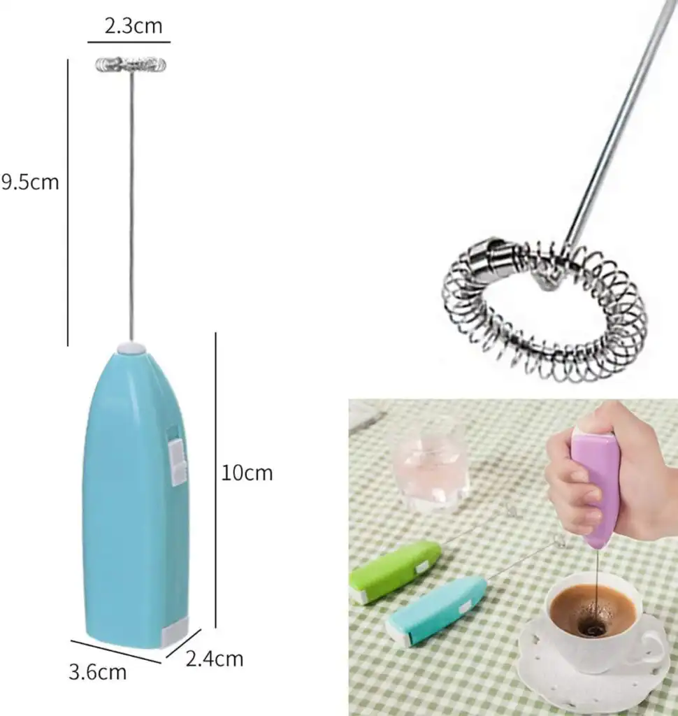 Mini Egg Beater Milk Frother: Buy Handheld mini Battery Operated Whisk Best Price in Sri Lanka | ido.lk