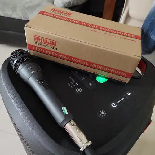 AHUJA Wired Professional Microphone A grade@ ido.lk