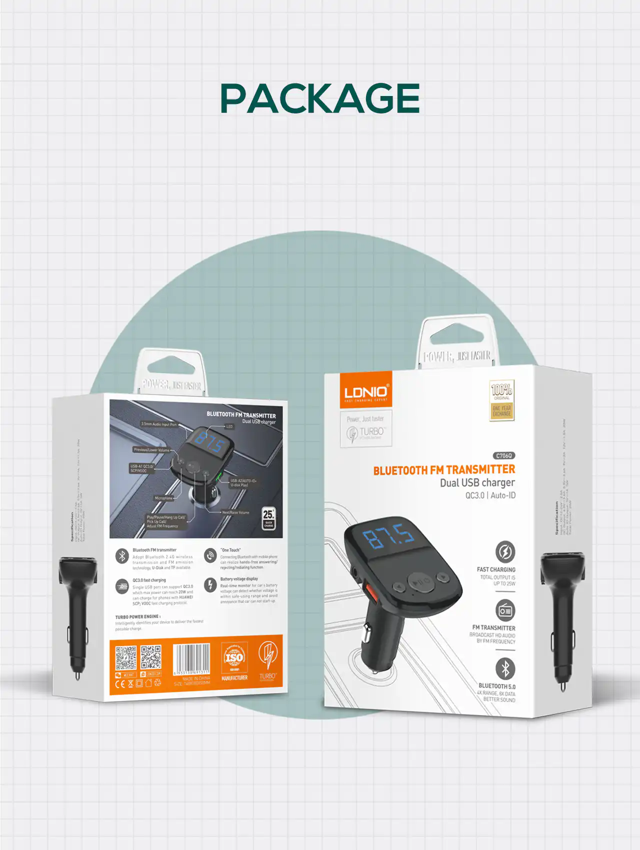 LDNIO 25W Fast charging Car charger: Buy LDNIO Car Bluetooth Fm Transmitter Best Price in Sri Lanka | ido.lk