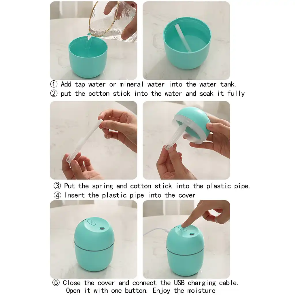 Air Humidifier Aroma Essential Oil Diffuser : Buy USB Mist Maker Aroma Essential Oil Diffuser Best Price in Sri Lanka | ido.lk