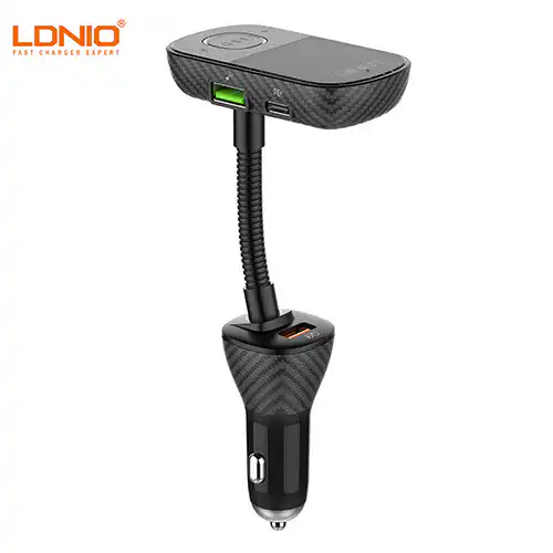 LDNIO Car FM Transmitter Bluetooth FM Modulator @ido.lk