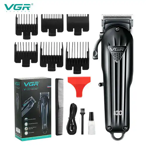 VGR Professional Rechargeable Hair Clipper V-282 @ido.lk