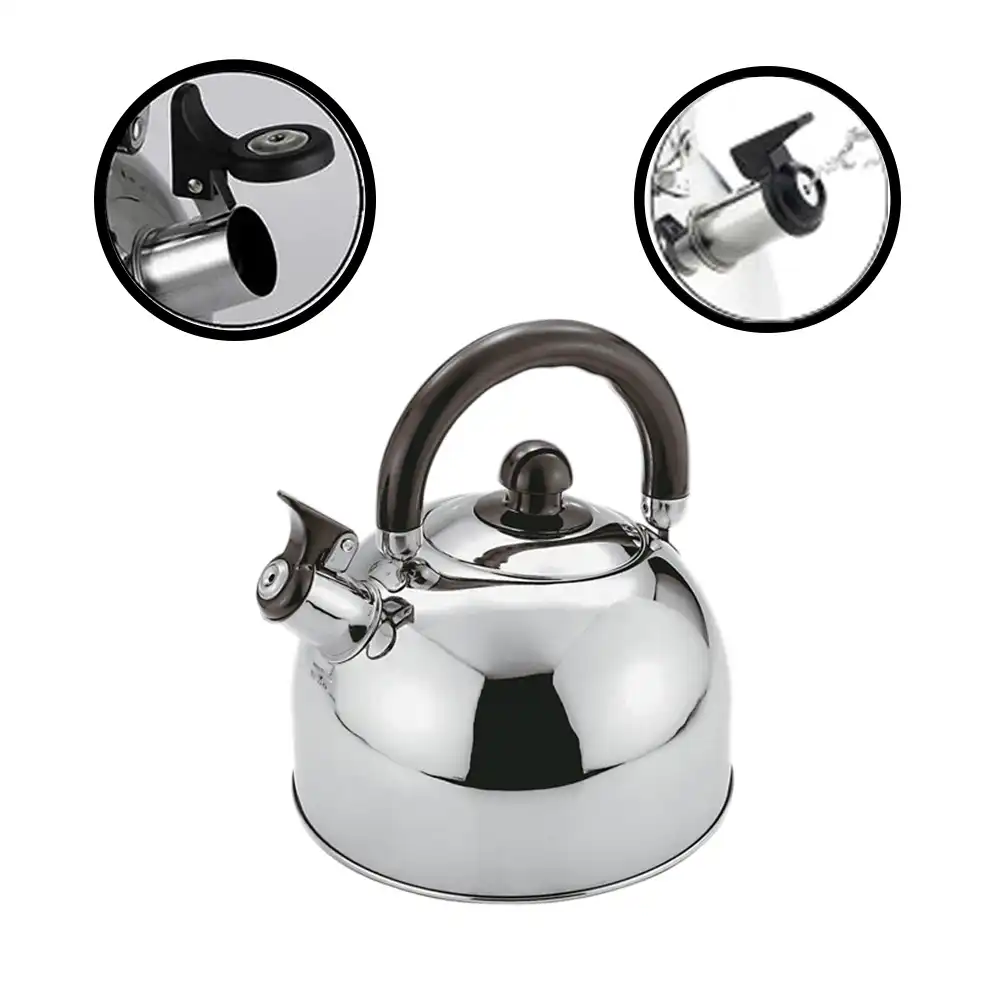 Stainless Steel Whistling Kettle 2L Wazuka HY-610B6: Buy Stainless Steel Whistling Kettle Best Price in Sri Lanka | ido.lk