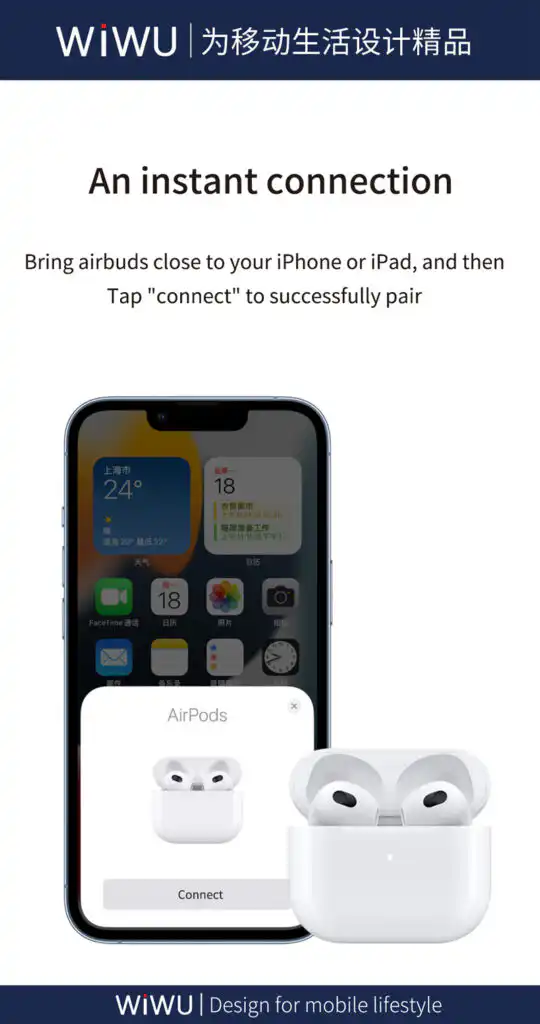 Wiwu Airbuds SE 3rd Generation Bluetooth Earphone: Buy Wireless Earbuds Best Price in Sri lanka | ido.lk