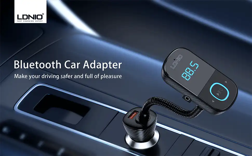 LDNIO Car FM Transmitter Bluetooth: Buy car FM Modulator Best Price in Sri Lanka For Online Shopping | ido.lk
