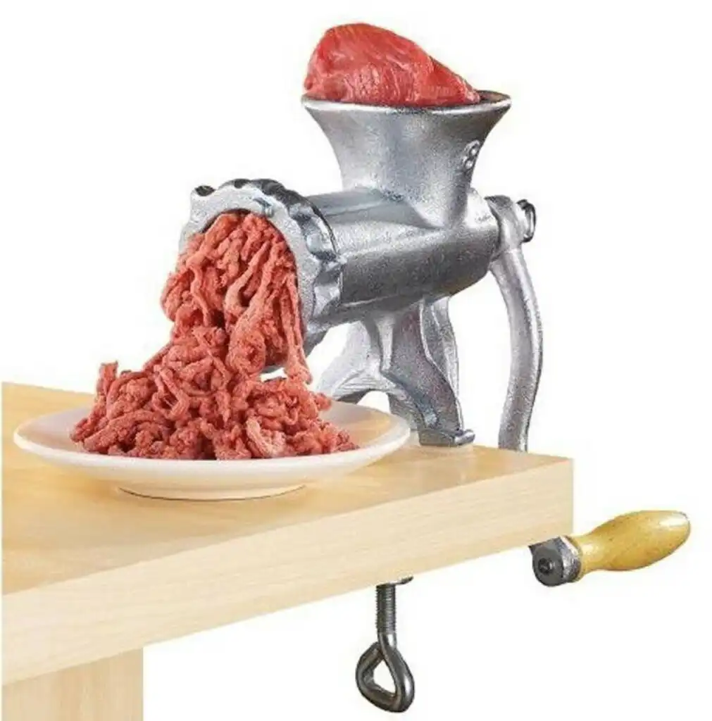 Manual Steel Meat Grinder Hand Operated Meat Mincer: Buy Meat Grinder Best Price in Sri Lanka | ido.lk
