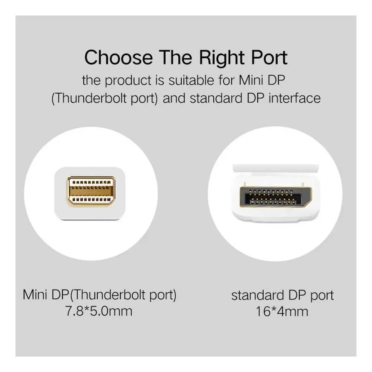 Mini Displayport to Displayport Cable: Buy Mini DP to DP Adapter Cable 1.5M Best Price in Sri Lanka | ido.lk