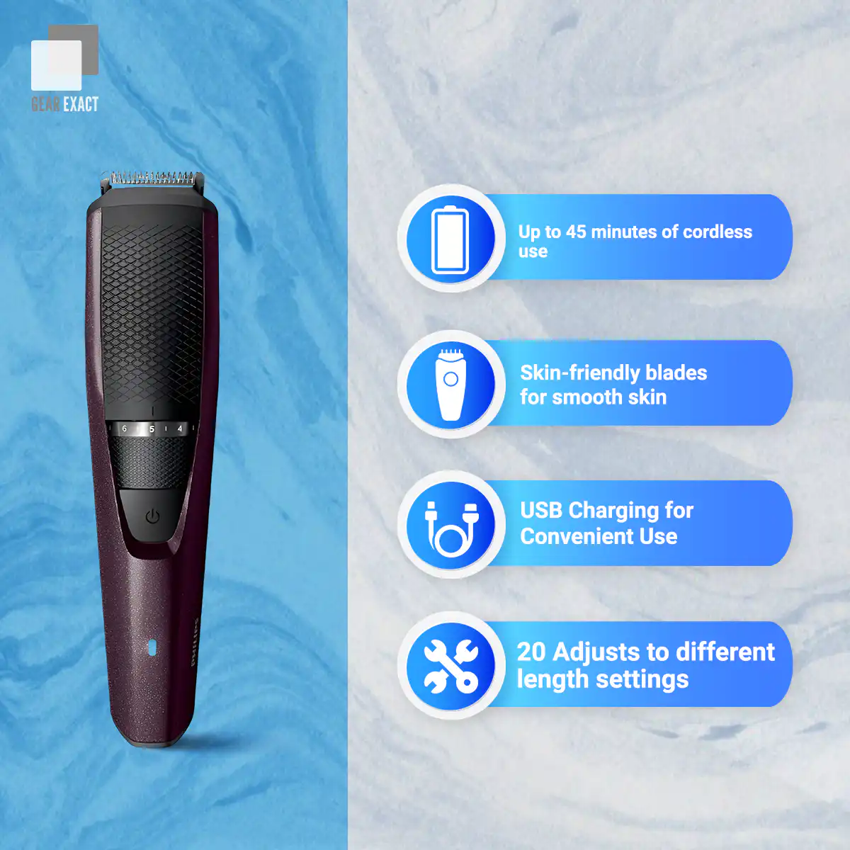 Philips Beard Trimmer Series 3000 BT3125: Buy Philips Beard Trimmer Series 3000 Best Price in Sri Lanka | ido.lk