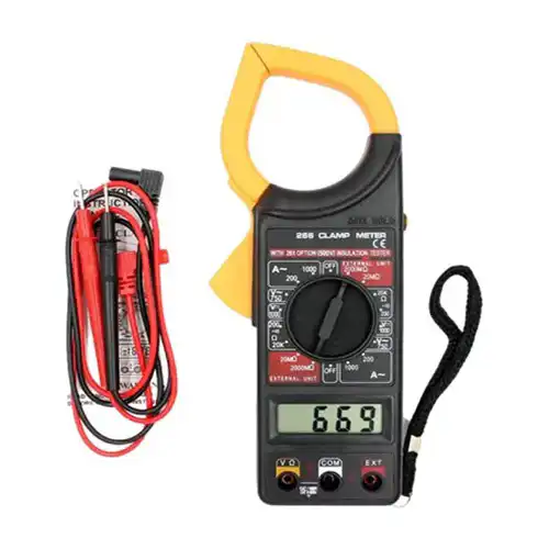 Digital Clamp Meter Voltage Measurement Device Tester DT-266@ido.lk