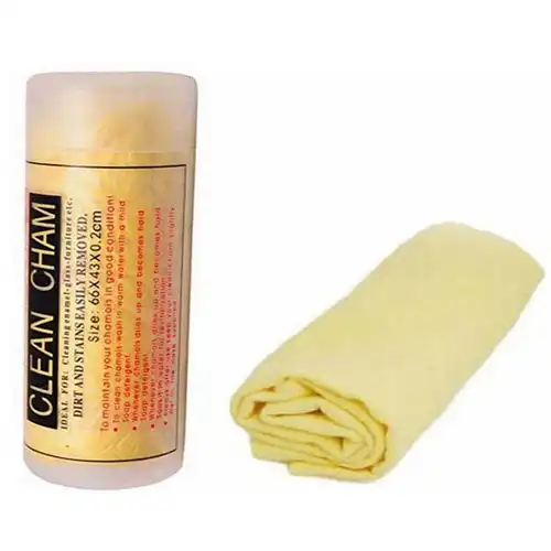 Microfiber Synthetic Cleaning Cloth Chamois Towel@ ido.lk