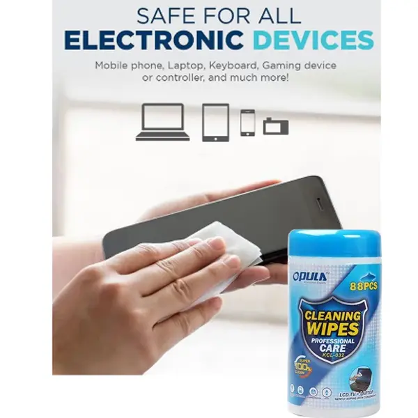 Opula Screen Cleaning Wipes 88Pcs For Laptop, Phone, Camera,Glasses @ido.lk